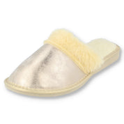 Horne filsko® Damen Winterhausschuhe Silber