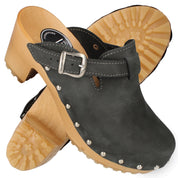 Berhida cloque® Clogs Schwarz