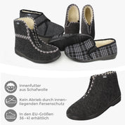 Edsele Damen filsko® Damen Winterhausschuhe