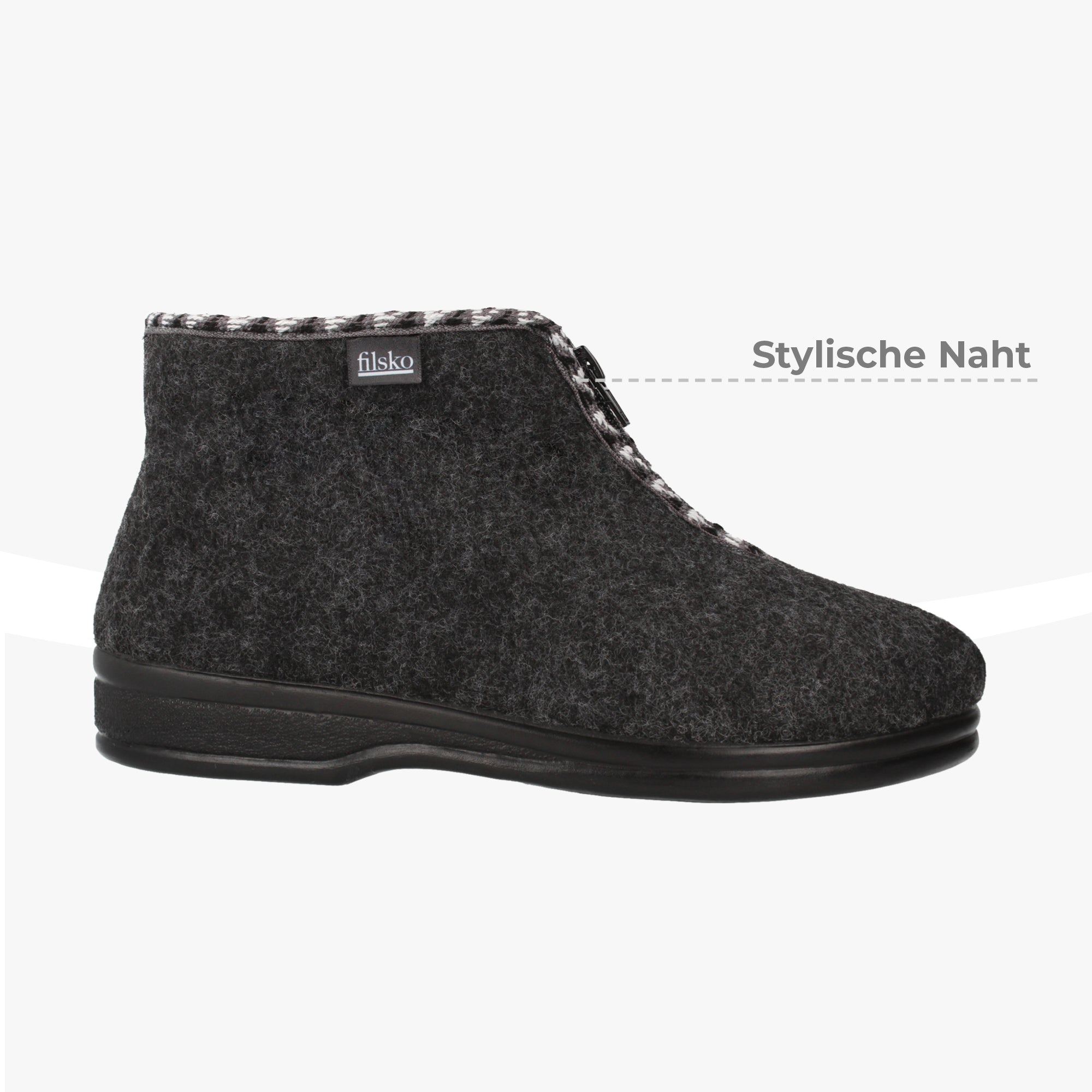 Edsele Damen filsko® Damen Winterhausschuhe