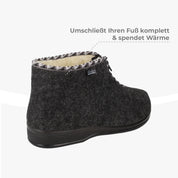 Edsele Damen filsko® Damen Winterhausschuhe