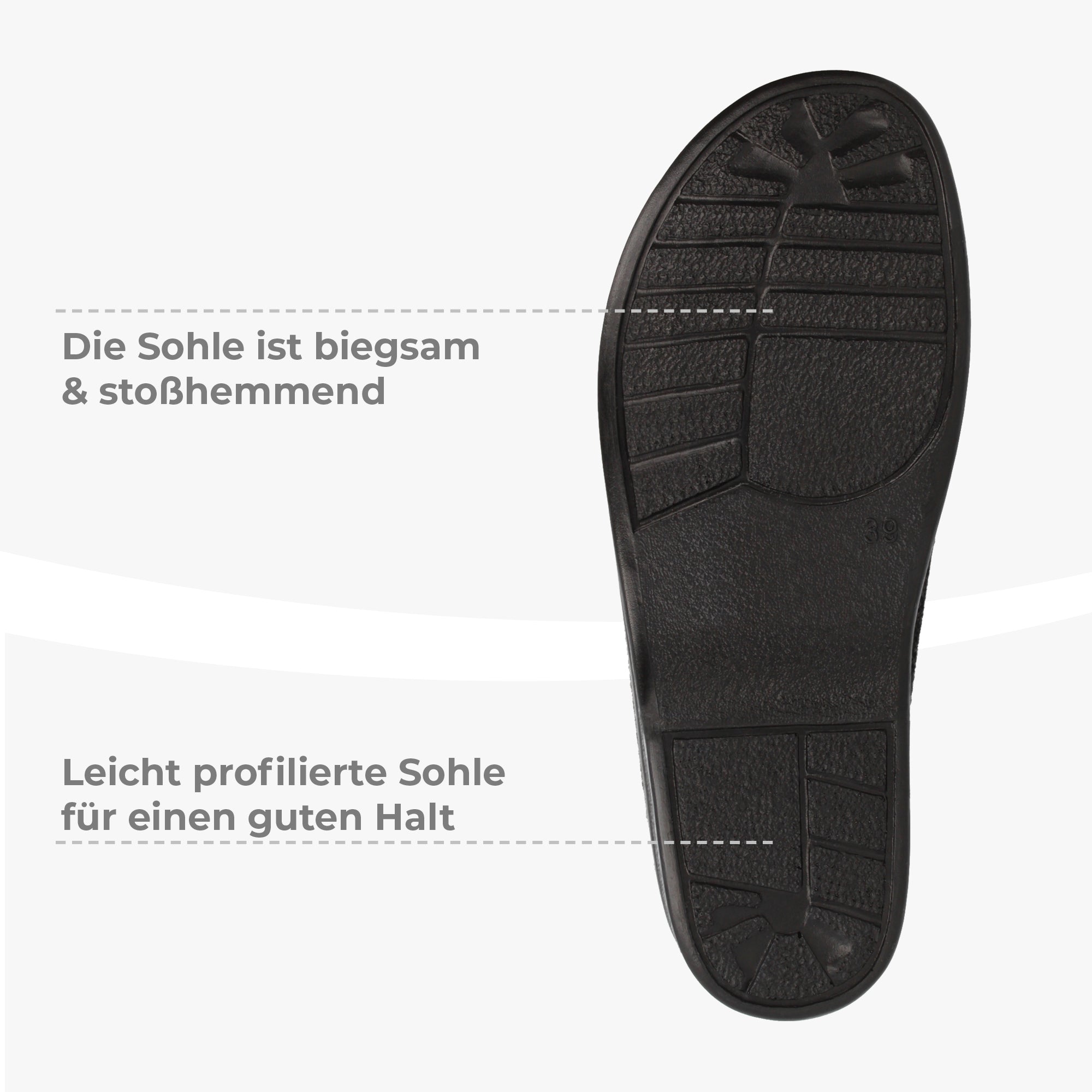 Edsele Damen filsko® Damen Winterhausschuhe