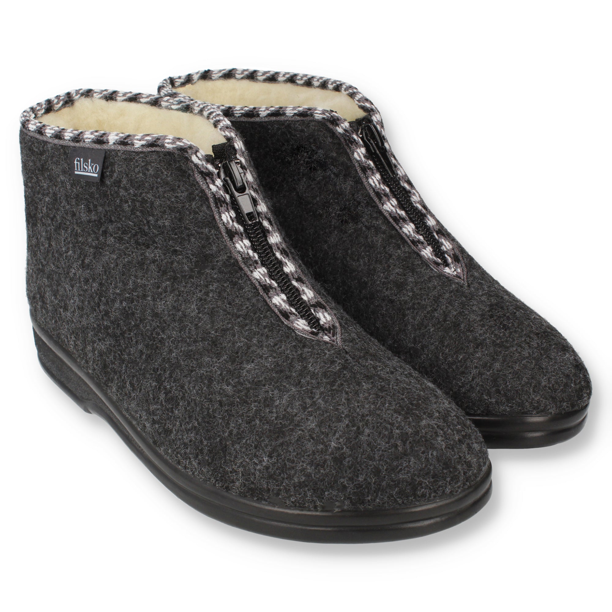 Edsele Damen filsko® Damen Winterhausschuhe