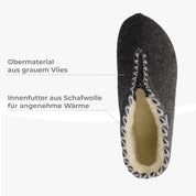 Edsele Damen filsko® Damen Winterhausschuhe