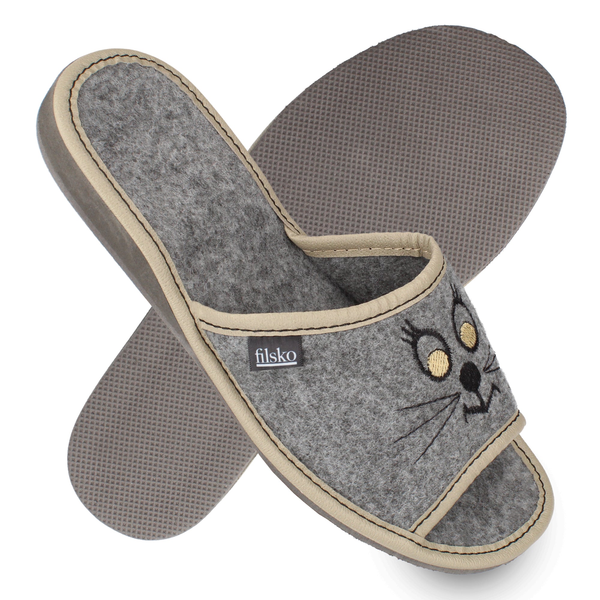Holmsund filsko® Hausschuhe Offen