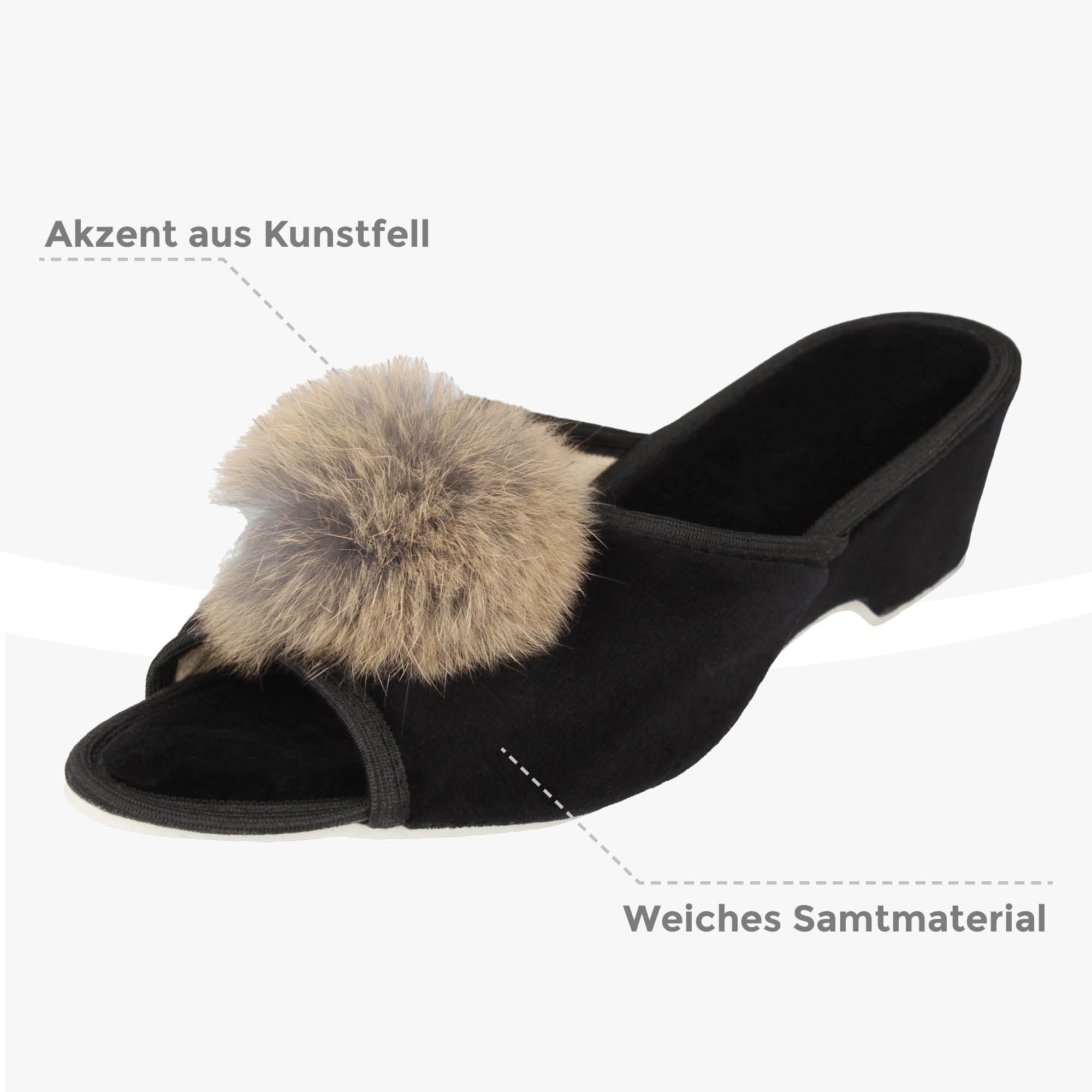 Latina filsko® Damen Sommerhausschuhe