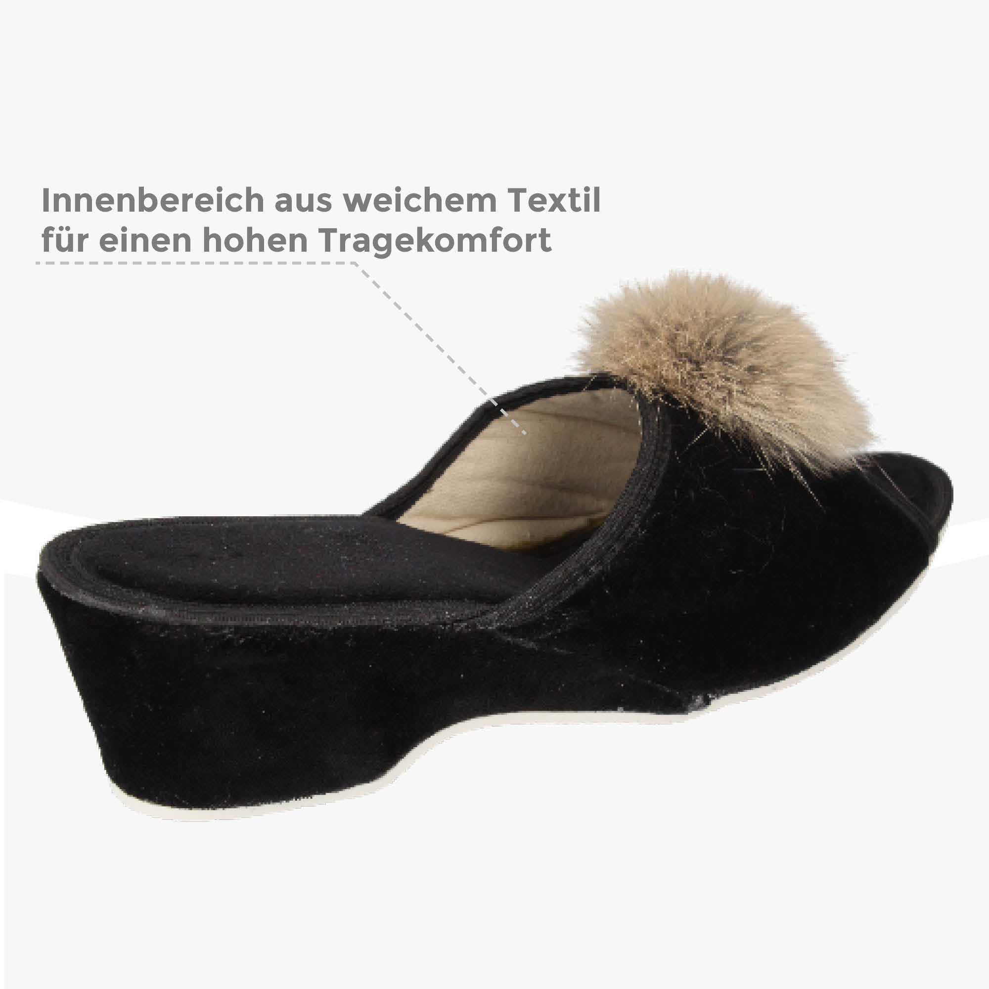 Latina filsko® Damen Sommerhausschuhe
