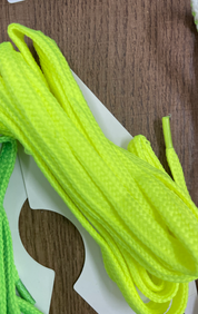 Schnürsenkel Unisex breit filsko® Zubehör Neon-gelb, breit 120 cm
