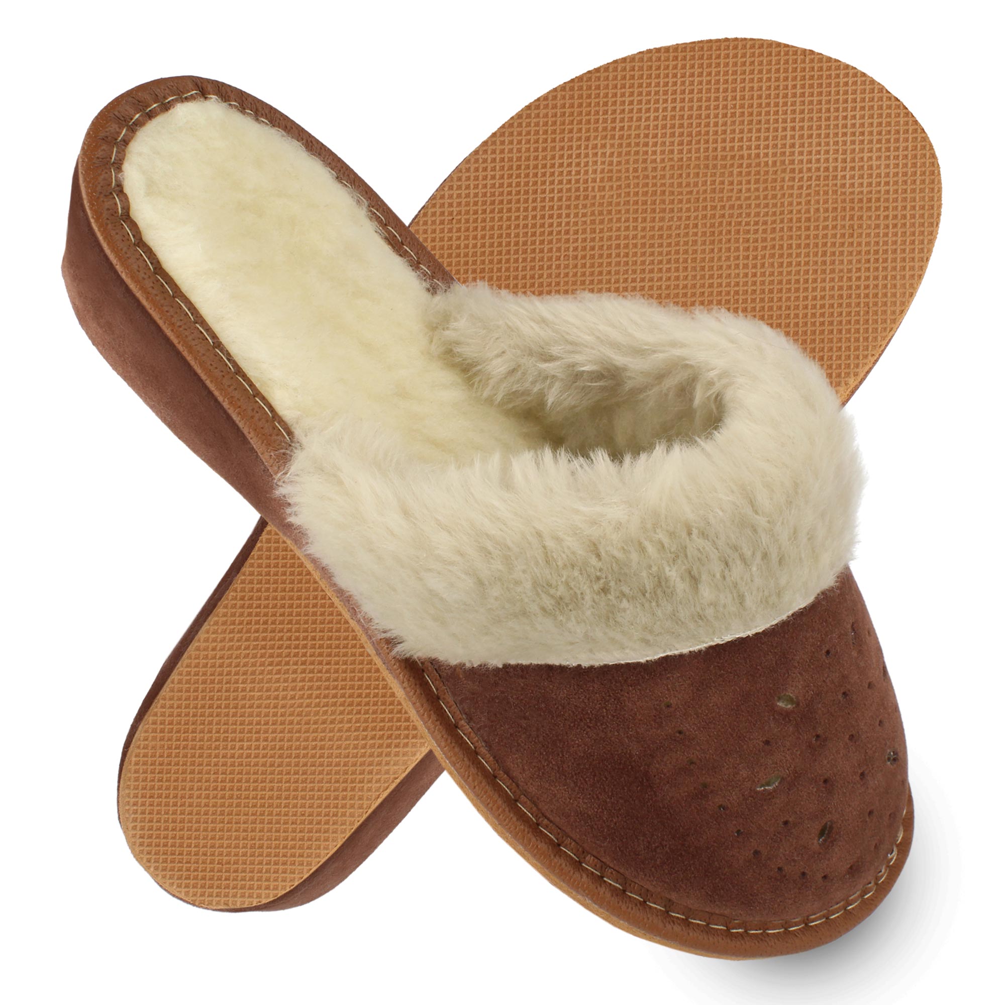 Lind filsko® Damen Winterhausschuhe