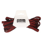 Schnürsenkel Unisex breit filsko® Zubehör Rot-gestreift, breit 120 cm