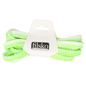 Schnürsenkel Unisex breit filsko® Zubehör Neon-grün-weiß, breit 120 cm