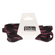 Schnürsenkel Unisex breit filsko® Zubehör Schwarz-pink, breit