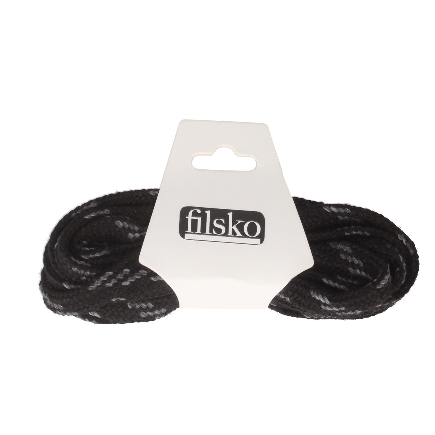 Schnürsenkel Unisex breit filsko® Zubehör Schwarz-grau, breit 150 cm