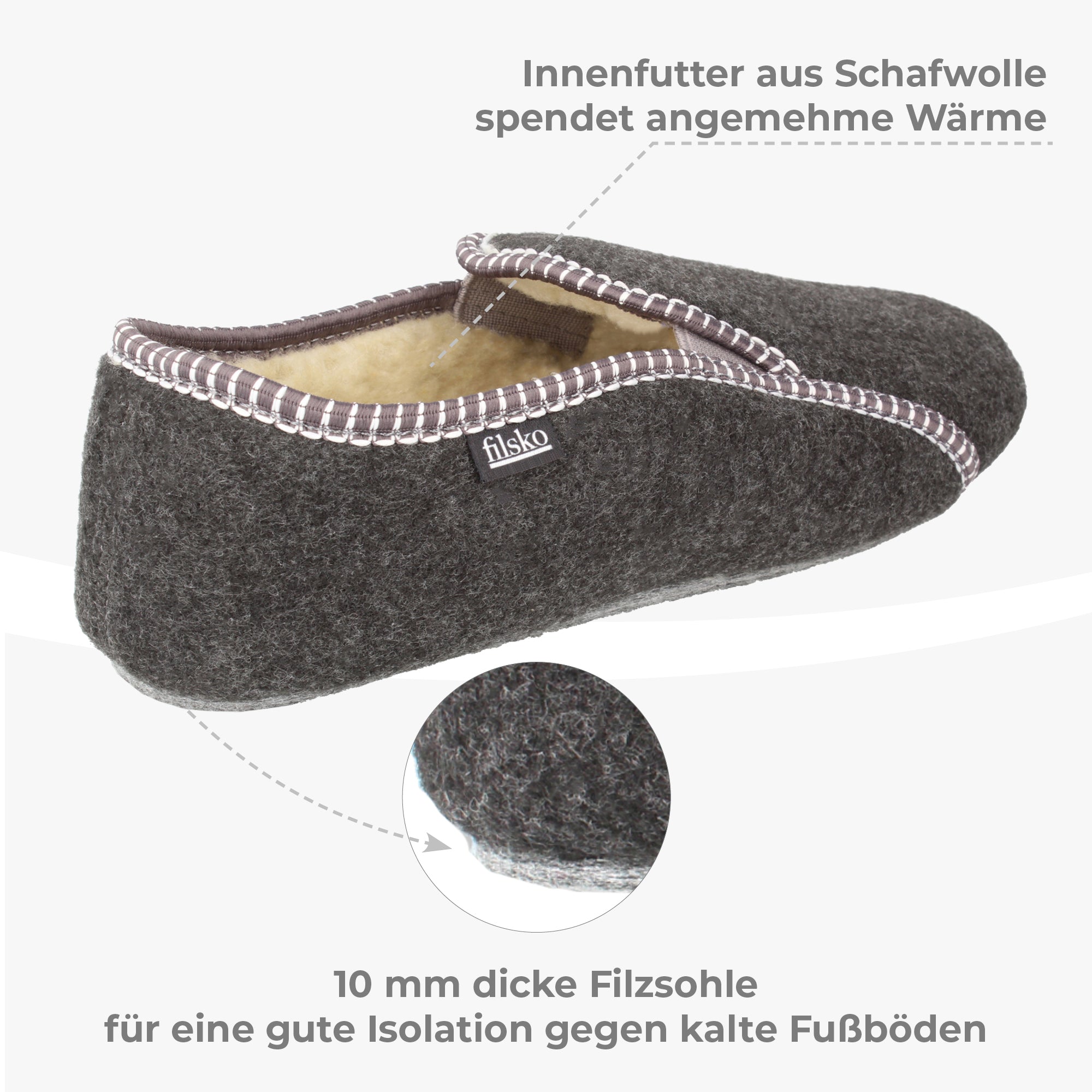 Balk filsko® Hausschuhe