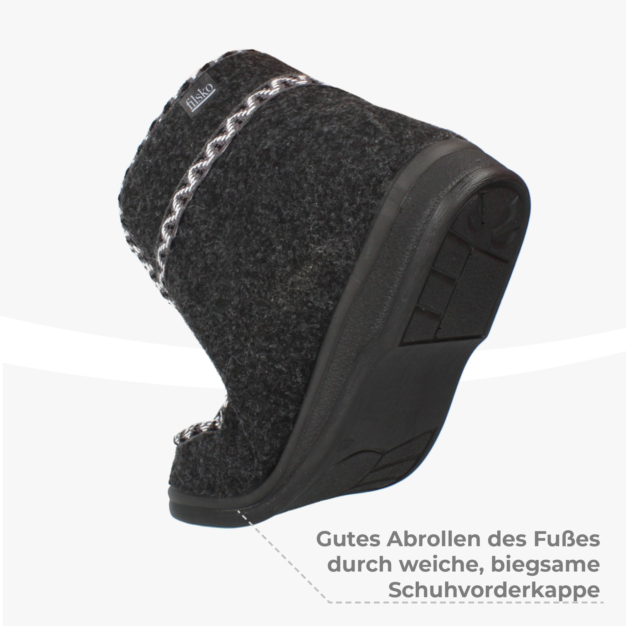 Medle filsko® Damen Winterhausschuhe