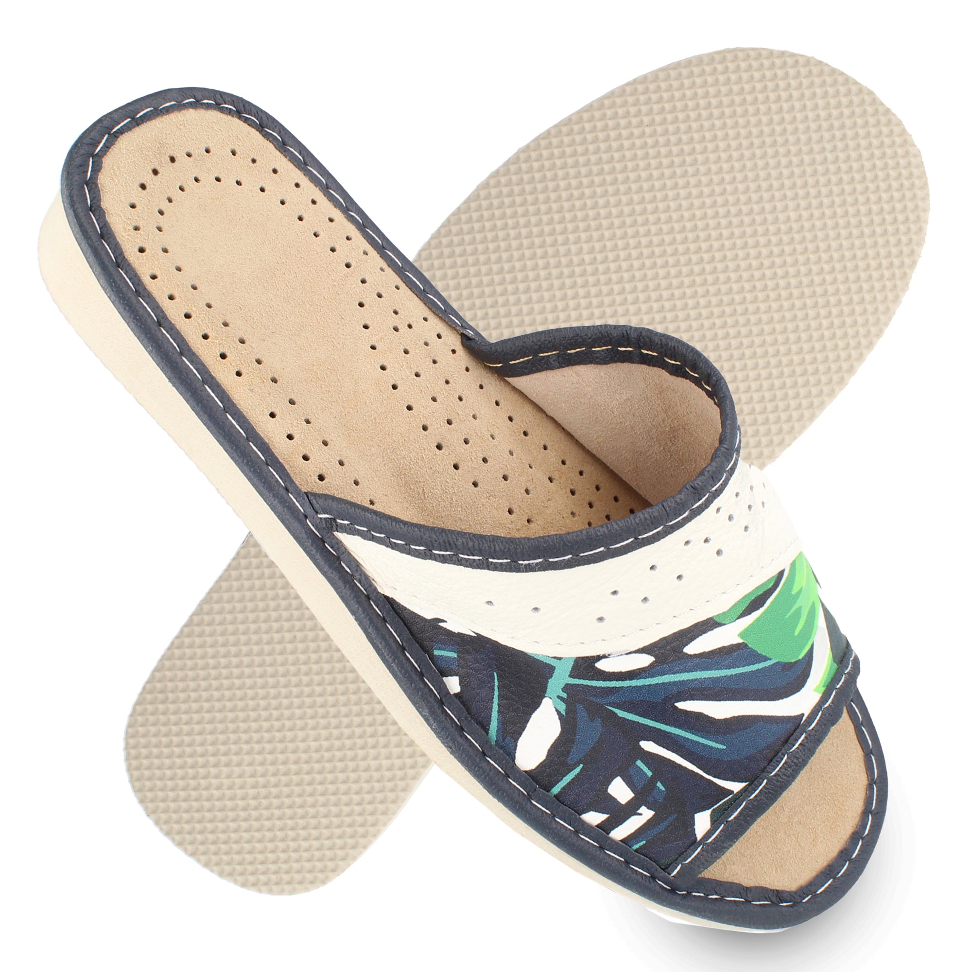 Karvia filsko® Hausschuhe Blau