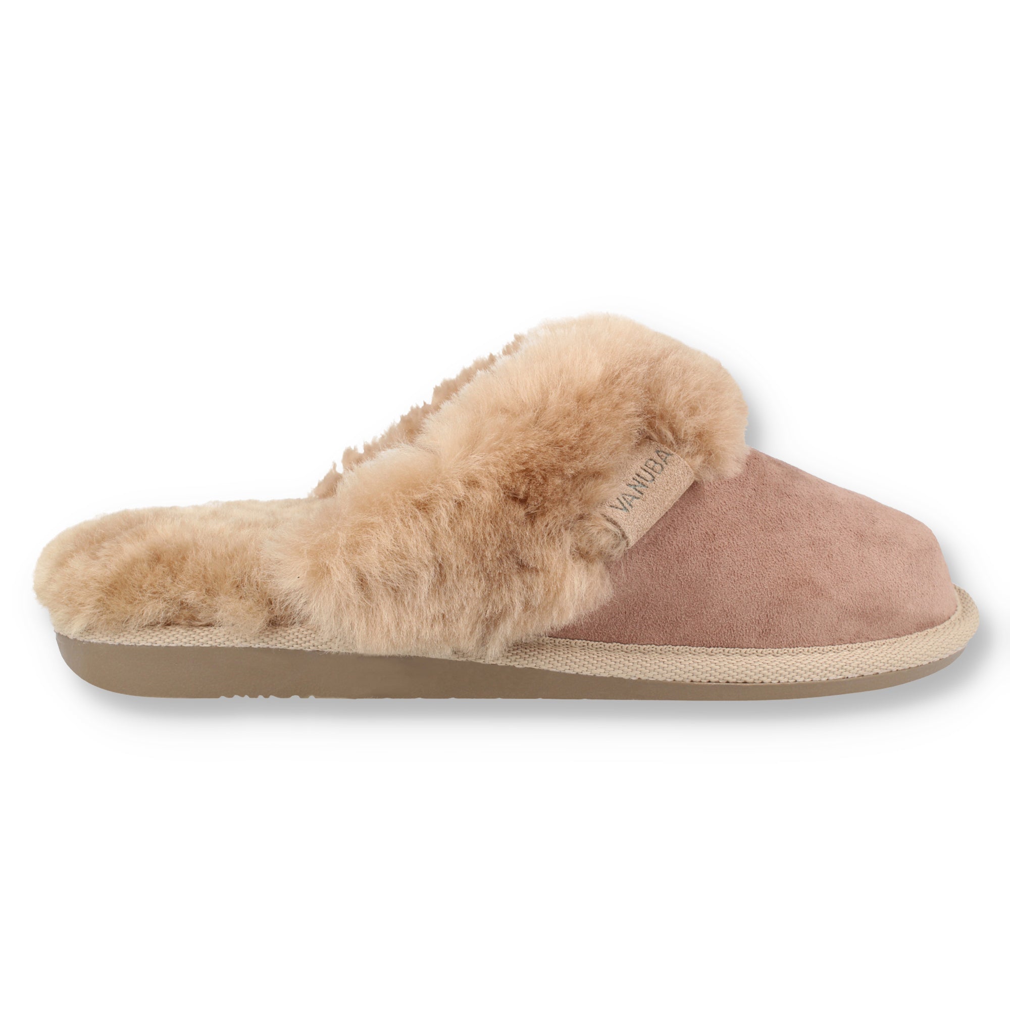 Cashmere Damen VANUBA® Hausschuhe Beige